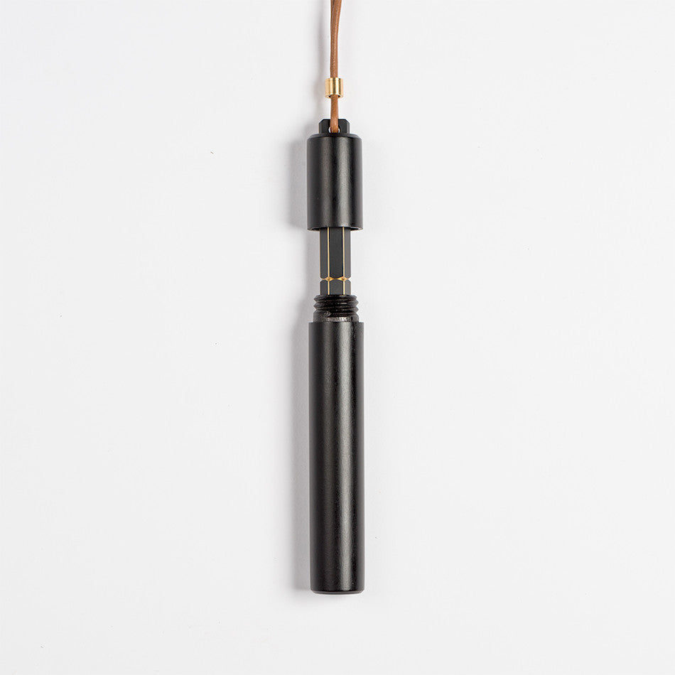 YStudio Classic Revolve Portable Fountain Pen Black by YStudio at Cult Pens