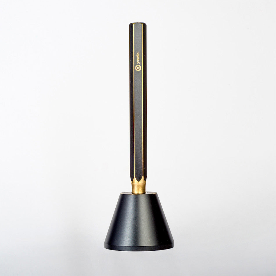 YStudio Classic Revolve Desk Fountain Pen Black by YStudio at Cult Pens