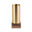 YStudio Classic Reflect Pen Container Brass by YStudio at Cult Pens