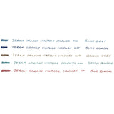 Zebra Sarasa Clip Gel Rollerball Pen 0.5 Vintage Colours by Zebra at Cult Pens