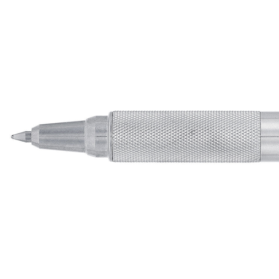 Zebra F-xMD Stainless Steel Ballpoint Pen by Zebra at Cult Pens