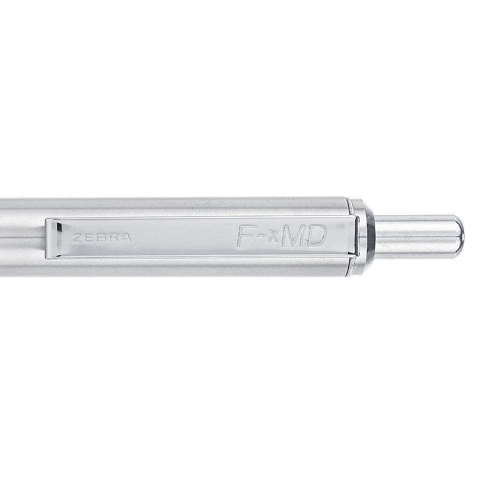 Zebra F-xMD Stainless Steel Ballpoint Pen by Zebra at Cult Pens