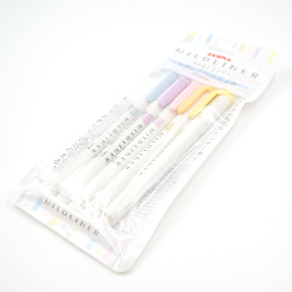 Zebra Mildliner Pen Set Gentle by Zebra at Cult Pens