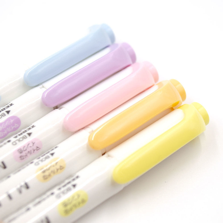 Zebra Mildliner Pen Set Gentle1